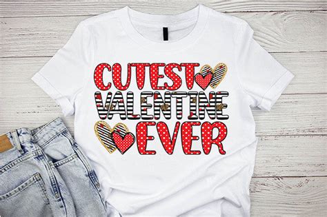 Cutest Valentine Ever Sublimation Graphic By Abstore · Creative Fabrica