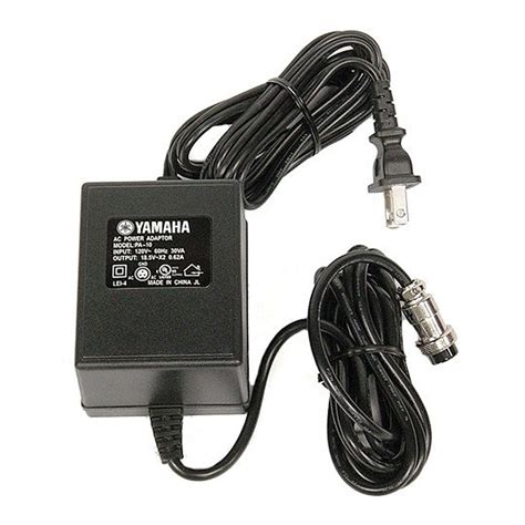 Yamaha PA 10 PA10 AC Adapter Power Cord Supply Charger Cable Wire Volt