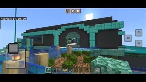 Exploring Prismarina Deep Sea Aquarium In Minecraft Youtube