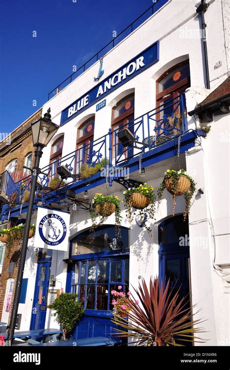 Blue Anchor Pub, Lower Mall, Hammersmith, London Borough of Hammersmith ...