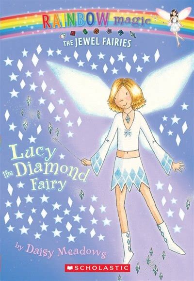 Rainbow Magic Jewel Fairies Lucy The Diamond Fairy Book By Daisy