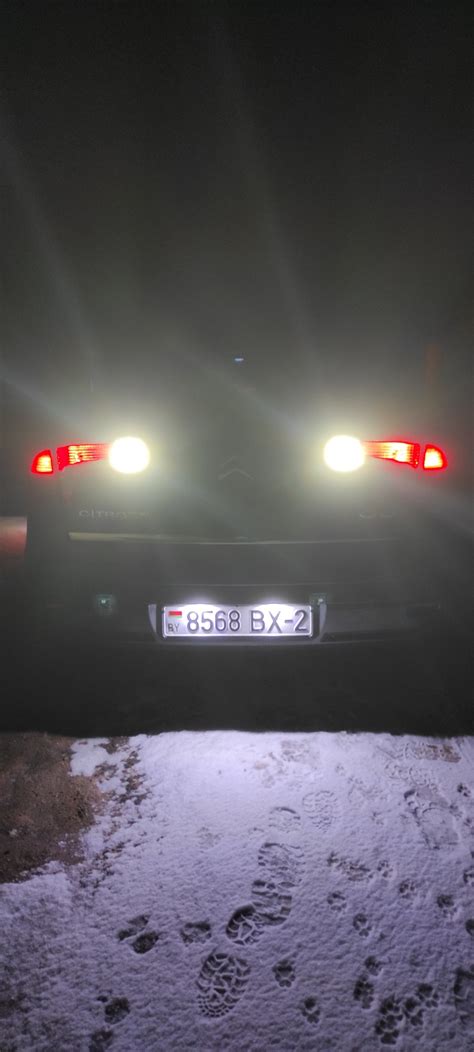 Датчик включения задней передачи + новые диодные лампы — Citroen C5 (1G ...