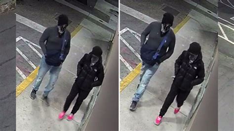 Help Id Unusual Pair Of Armed Robbers Seen Arguing Outside Store Before