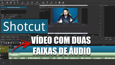 Como Editar Vídeos Duas ou mais Faixas de Áudio no Shotcut