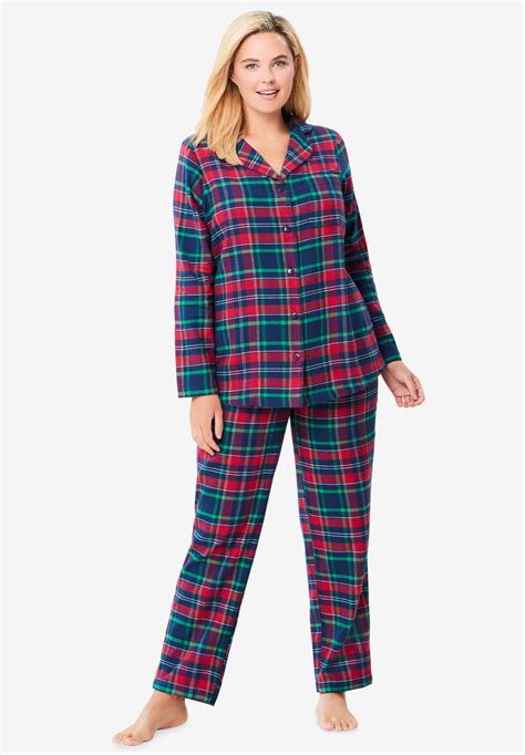 Classic Flannel Pajama Set Onestopplus