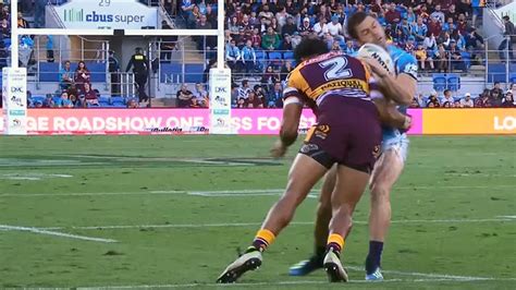 Nrl The Top 5 Biggest Hits Of The Regular Season