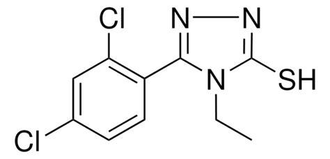 5 3 4 Dichlorophenoxy Methyl 4 Phenyl 4H 1 2 4 Triazole 3 Thiol