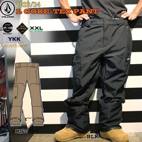 スノーボード ウエア ウェアー 23 24 Volcom ボルコム L Gore Tex Pant エルゴアパンツ 23 24 Pt Vlc