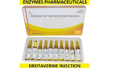 Drotaverine Injection At Rs 5 Unit In Surat Enzymes Pharmaceuticals