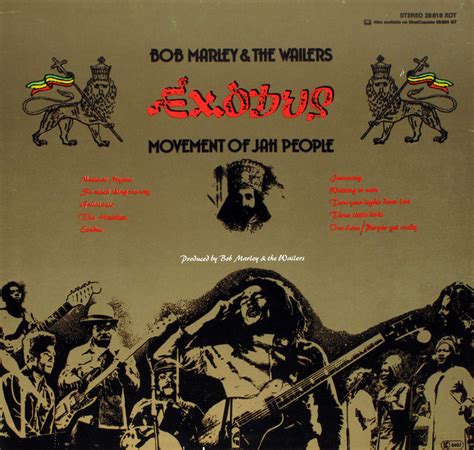 Bob Marley Exodus Album Covers