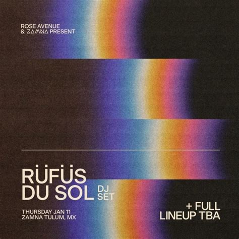 R F S Du Sol Tulum Linktree