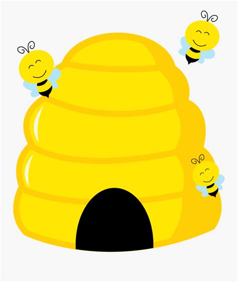 Transparent Bee Clipart Png Cute Beehive Clipart Free Transparent