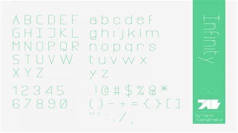 Infinity Font Free Download All Your Fonts