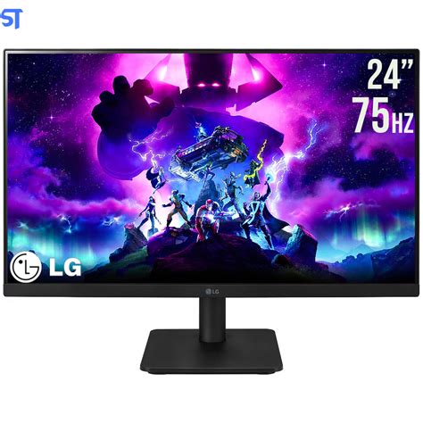 Monitor Gamer Lg 23 8 75hz Led Full Hd Ips Hdmi Vesa Freesync Sem Bordas Preto 24mp400