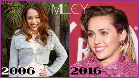 VEDETELE Din Hannah Montana 2016 Before And After Inainte Si Dupa