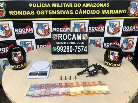 Policiais Da Rocam Apreendem Arma E Drogas Durante A O Na Zona Leste