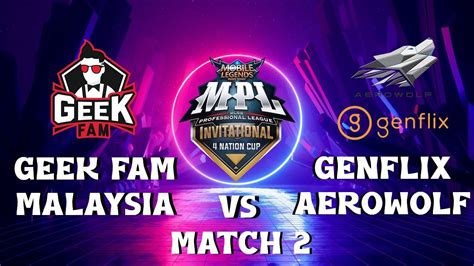 GFLX Tumbang Genflix Aerowolf VS Geek Fam Match 2 MPL Invitational