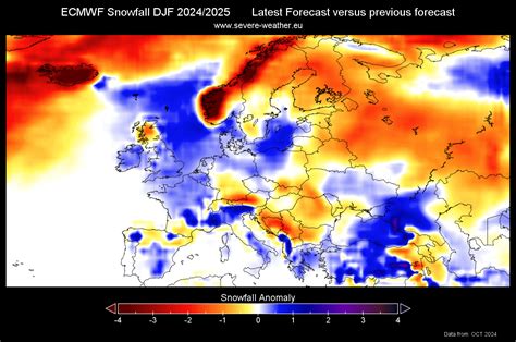 Latest Winter 20242025 Snowfall Predictions A Slow Start But With A