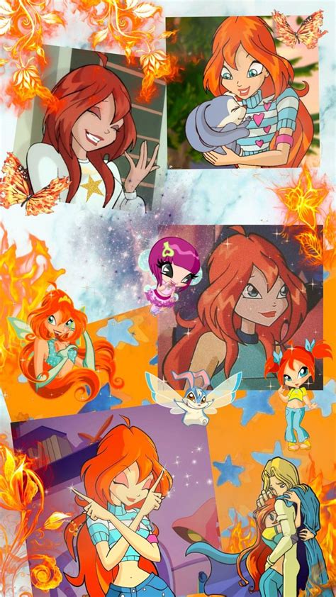 Winx Club Wallpaper Wings Bloom Periler Sevimli Anime Kızı Disney