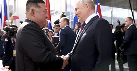 Kim Jong Un I A Trimis Noi Arme Lui Putin Pentru R Zboiul Din Ucraina