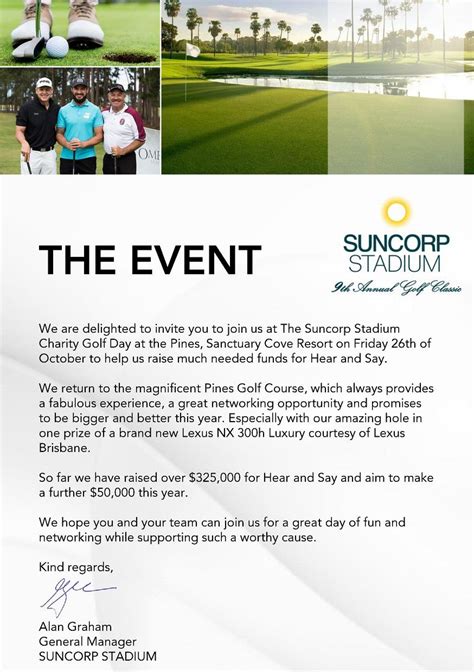 Golf Classic Sponsorship Invitation By Jessica Flipsnack