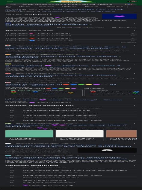 The Meaning of the Purple Heart Emoji: A Symbol of Love, Support and ...
