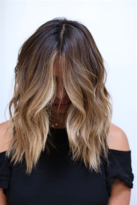 Lived In Color Waves Johnny Ramirez Balayage Hair Brown Blonde