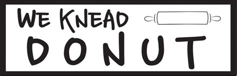 Menu We Knead Donut