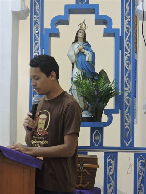 VOZ DE ILHA GRANDE Missa Das Cinzas Na Igreja Santa Isabel