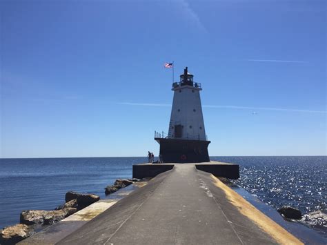 North Breakwater Lighthouse in Ludington, Michigan - Kid-friendly Attractions | Trekaroo