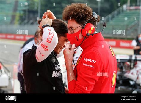 Alfa Romeo Racing Team Principal Mattia Binotto Hi Res Stock