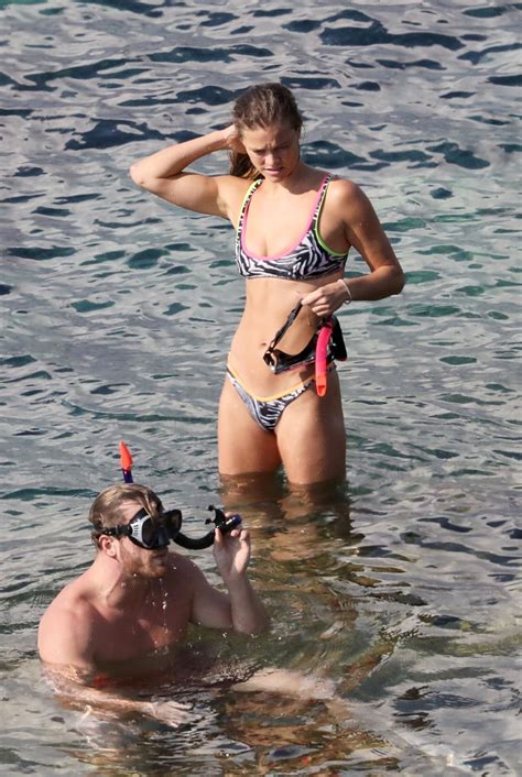 Nina Agdal In Bikini Hot Celebs Home