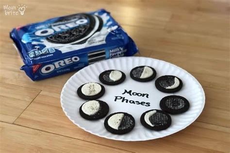 Oreo Cookie Moon Phases Activity [Free Worksheet] | Mombrite