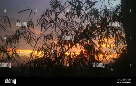 Sunset in batangas Stock Photo - Alamy