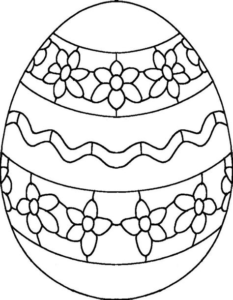 Easter Eggs Coloring Pages For Kids And Adults Easter Egg Coloring