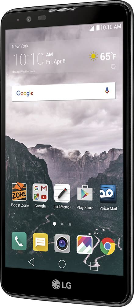 Best Buy Boost Mobile Lg Stylo 2 4g With 16gb Memory Prepaid Cell