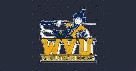 WVU Vintage mascot - Mountaineers - T-Shirt | TeePublic