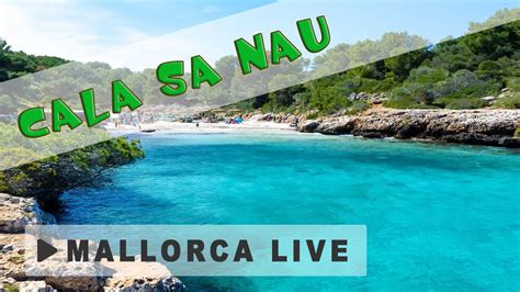 Strand Cala Sa Nau In Felanitx Von Felsen Umgebene Bucht Im Südosten