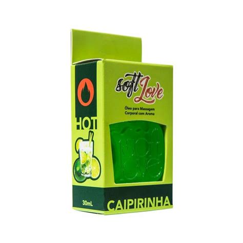 Gel beijável função Hot 30ml Soft Love Caipirinha
