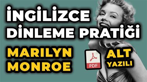 Ng L Zce D Nleme Prat Marilyn Monroe Nun Hayati Ng L Zce