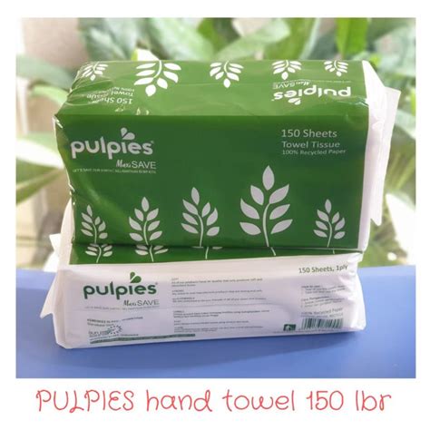 Jual Tissue Hand Towel Pulpies Maxi Save Shopee Indonesia