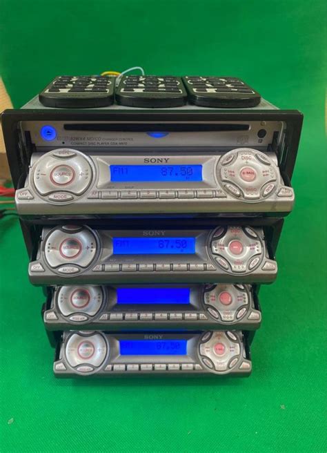 Cd Player Auto Sony Radio Casetofon Cdx Xr Mdx Old School Motorizate