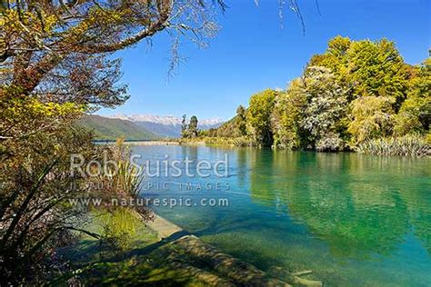 Lake Rotoroa And The Gowan River Travers Range In Distance Nelson