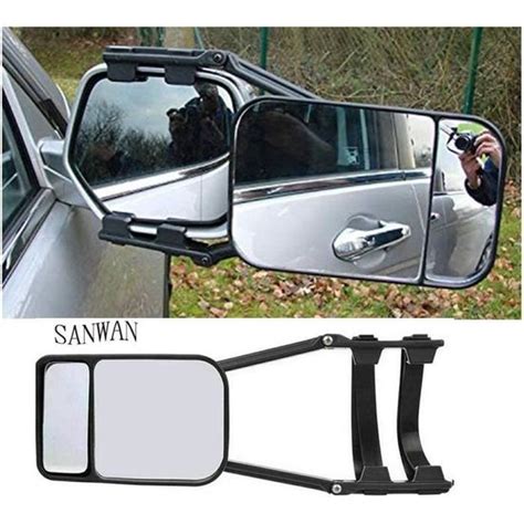 Miroir De Remorquage Pour Voiture Avec Double Bras Long Pour Caravane