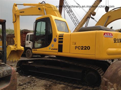 Used Komatsuu PC220 6 Crawler Excavator 22ton Komatsuu Excavator