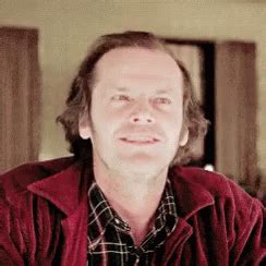 The Shining Jack Nicholson GIF - The Shining Jack Nicholson Mischievous ...