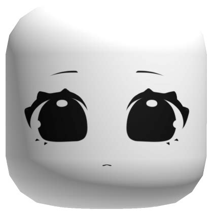 Simple Anime Face White Roblox Item Rolimon S