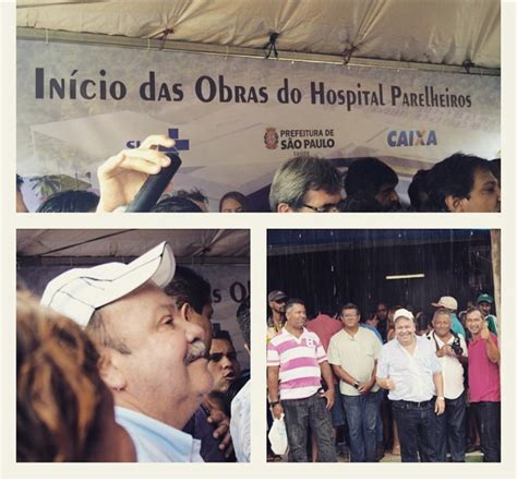 Goulart E A Luta At A Inaugura O Do Hospital De Parelheiros