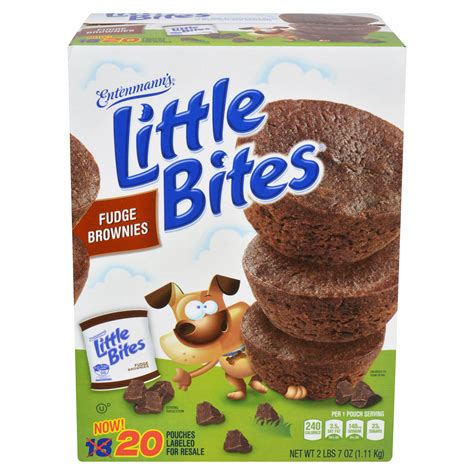 Entenmann's Little Bites Fudge Brownies, 39 oz. - BJs WholeSale Club