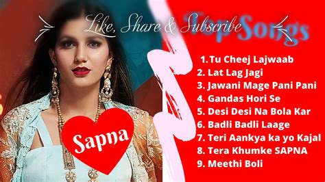 Top 10 Haryanvi DJ Hits Part 2 Non Stop Haryanvi Songs Sapna